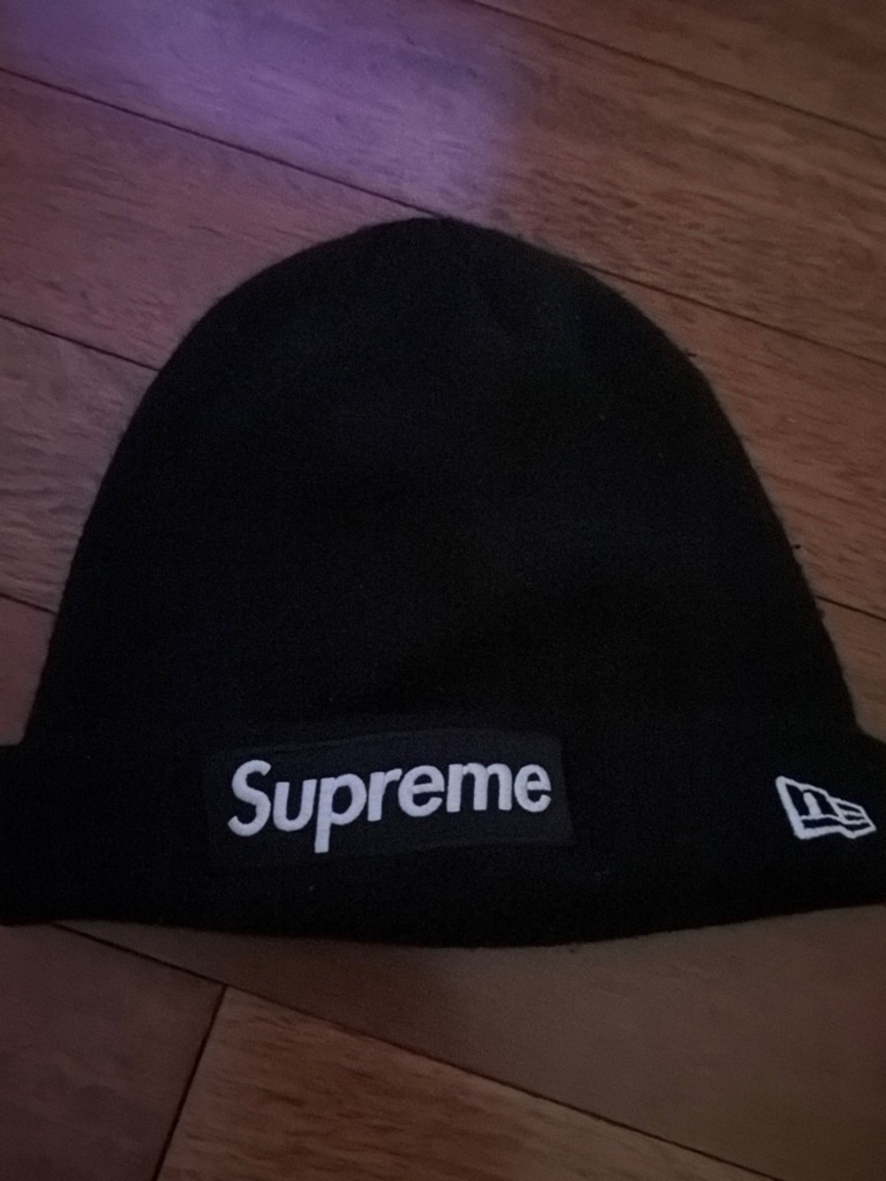Supreme beanie black
